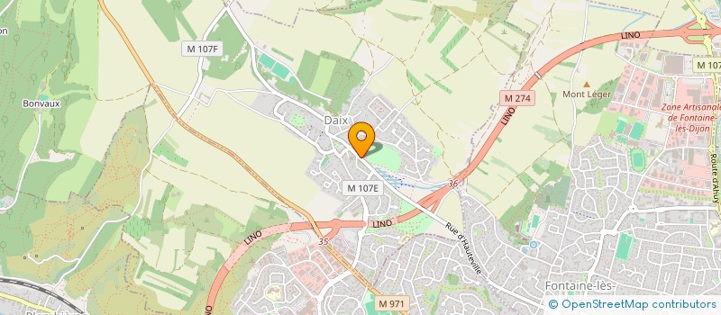 localisation de l'entreprise EATON  DAIX