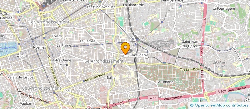 localisation de l'entreprise EATR  MARSEILLE