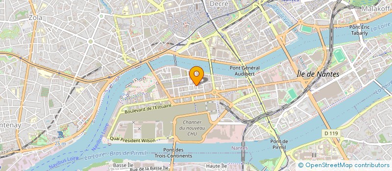 localisation de l'entreprise EATX NANTES à NANTES
