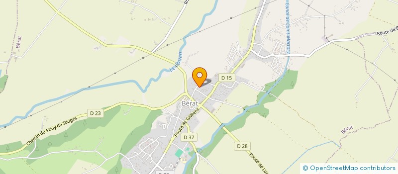 localisation de l'entreprise EAU 2 MAINS  BERAT