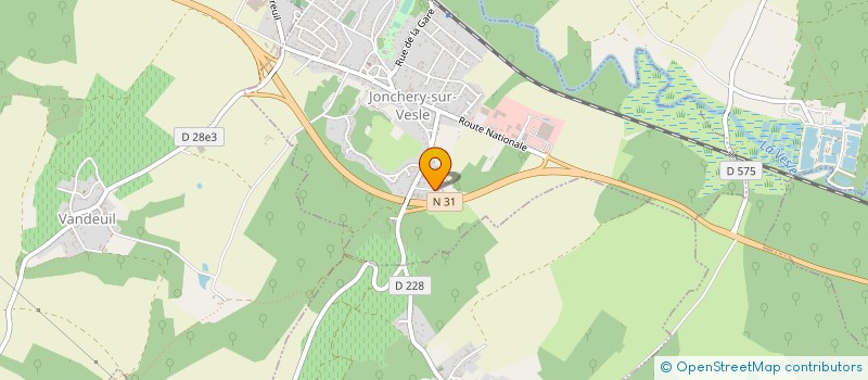 localisation de l'entreprise EAU ARDRE ET VESLE  JONCHERY-SUR-VESLE