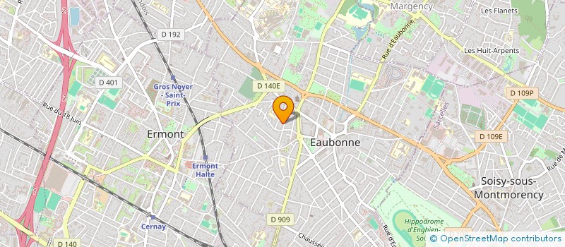 localisation de l'entreprise EAU-BONNE CONCEPT à EAUBONNE