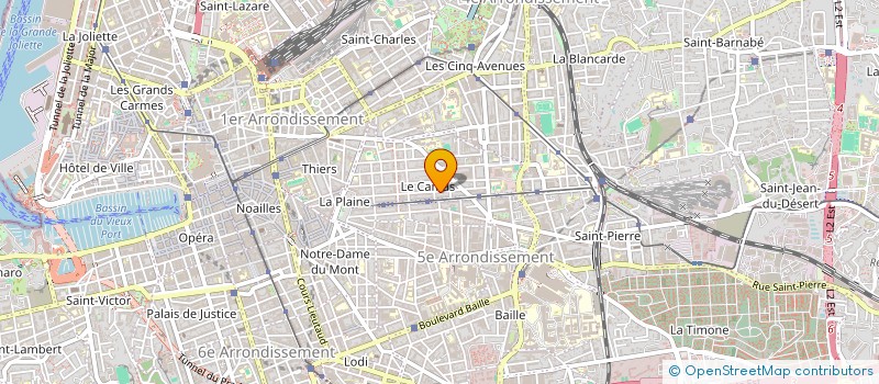 localisation de l'entreprise EAU BOUILLANTE à MARSEILLE