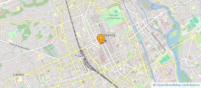 localisation de l'entreprise EAU D'OREE  NANCY