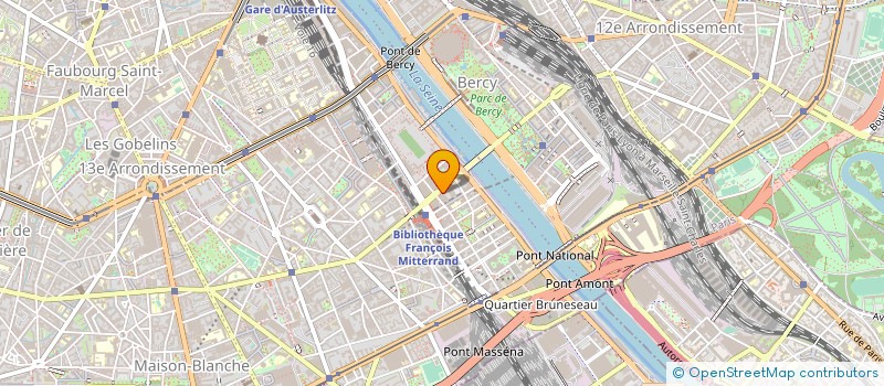 localisation de l'entreprise EAU DE PARIS  PARIS