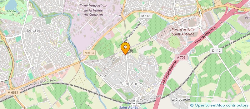 localisation de l'entreprise EAU DOUCE à SAINT-AUNES