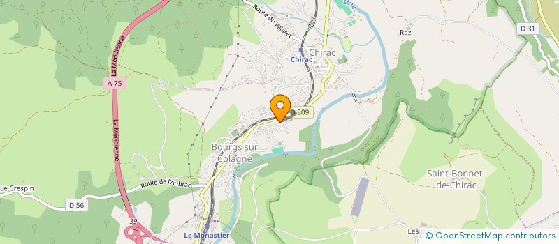 localisation de l'entreprise EAU ENERGIE à BOURGS SUR COLAGNE