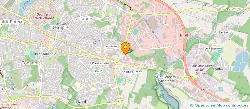 localisation de l'entreprise EAU ET LUMIERE à SENE