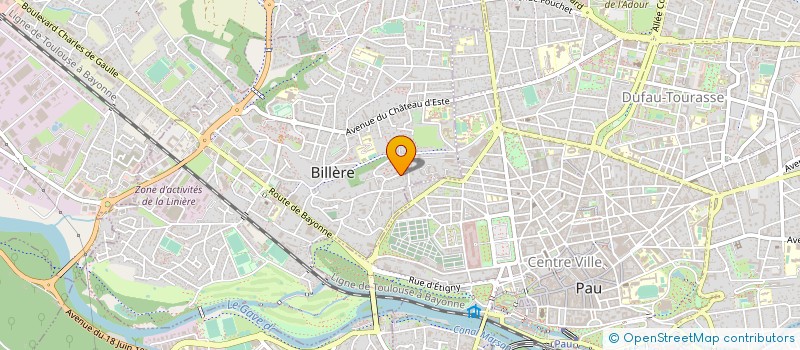 localisation de l'entreprise EAU-ET-TERRE SARL à BILLERE