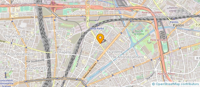 localisation de l'entreprise EAU MILLE ET UNE FUITES  PARIS