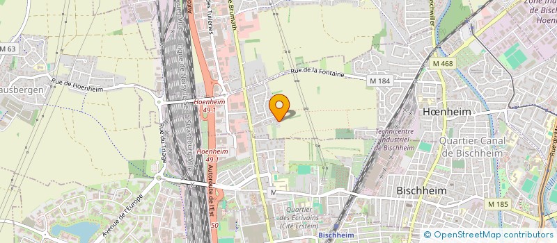 localisation de l'entreprise EAU MON PLOMBIER  HNHEIM