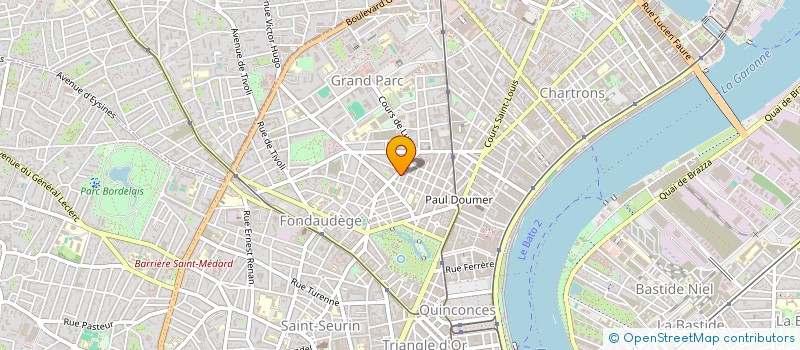 localisation de l'entreprise EAU N CO  BORDEAUX