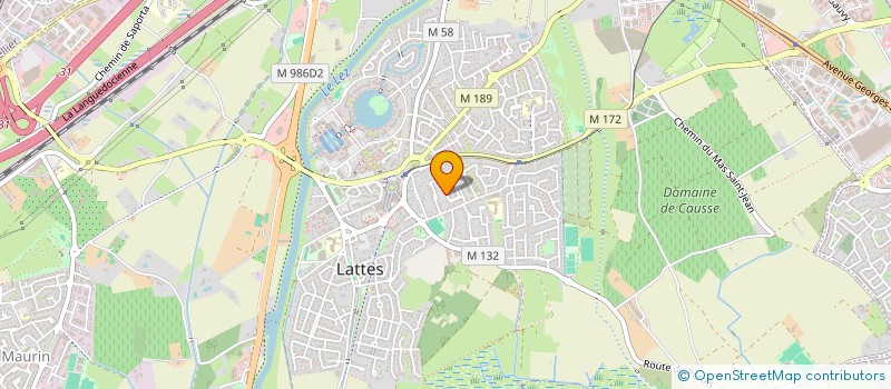 localisation de l'entreprise EAU NET PLUS à LATTES