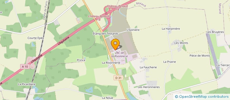 localisation de l'entreprise EAU TOP MULISERVICES  DAME-MARIE-LES-BOIS