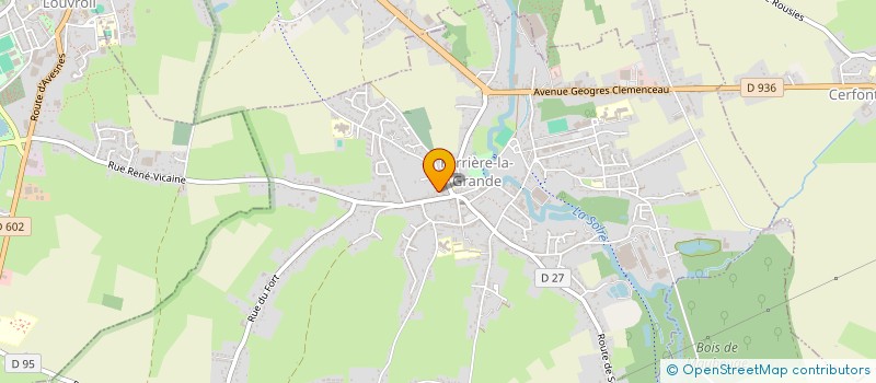 localisation de l'entreprise EAU VIVANTE NORD DE FRANCE à FERRIERE-LA-GRANDE