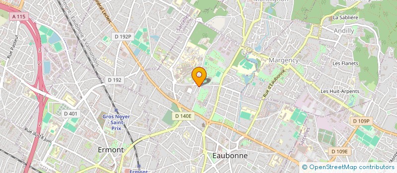localisation de l'entreprise EAUBONNE ACCUEIL ET CULTURE à EAUBONNE