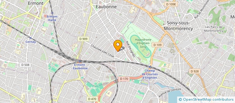 localisation de l'entreprise EAUBONNE JAZZ à EAUBONNE