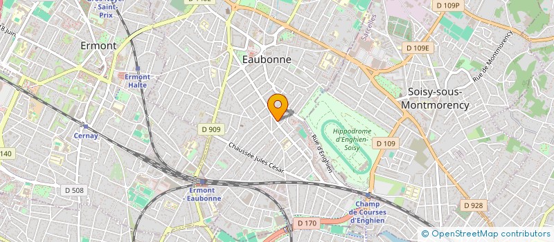 localisation de l'entreprise EAUBONNE MATLOCK à EAUBONNE