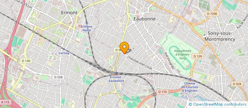 localisation de l'entreprise EAUBONNE PLUS PROCHE DE VOUS à EAUBONNE