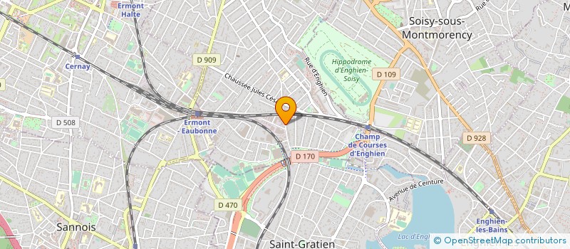 localisation de l'entreprise EAUBONNE SALAISONS à EAUBONNE