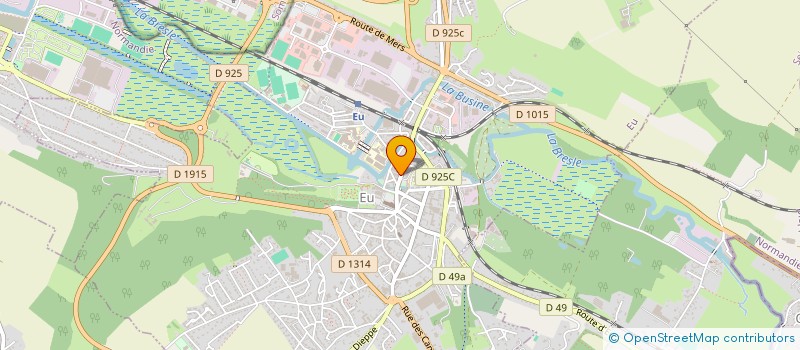 localisation de l'entreprise EAUDOISE  EU