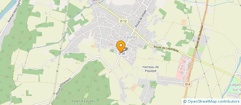 localisation de l'entreprise EAUNES LOISIRS à EAUNES