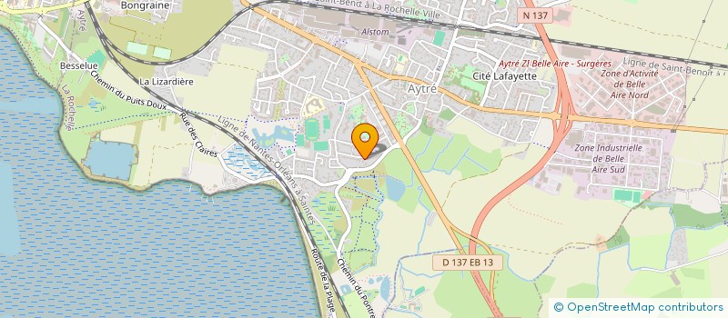 localisation de l'entreprise EAUREA IMMO  AYTRE