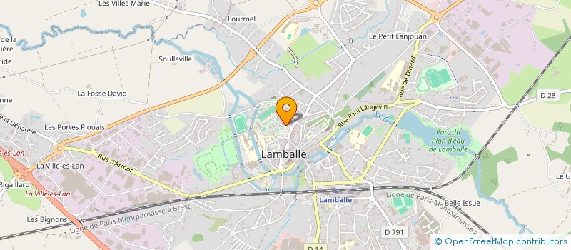 localisation de l'entreprise EAURL ECURIE D'ARMOR à LAMBALLE-ARMOR