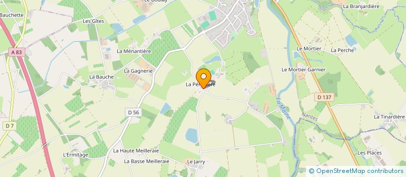 localisation de l'entreprise EAUSE  REMOUILLE