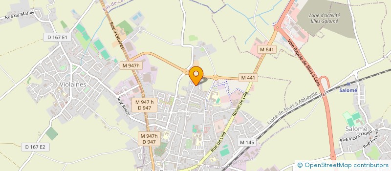 localisation de l'entreprise EAUVIVE  PERPIGNAN