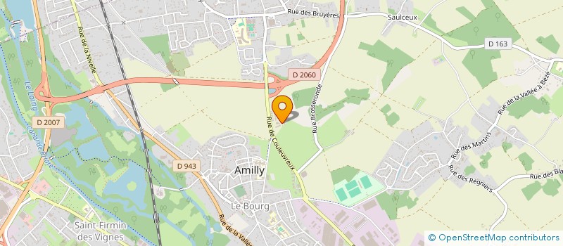 localisation de l'entreprise EAUX ' ANGES PISCINES-SPAS à AMILLY