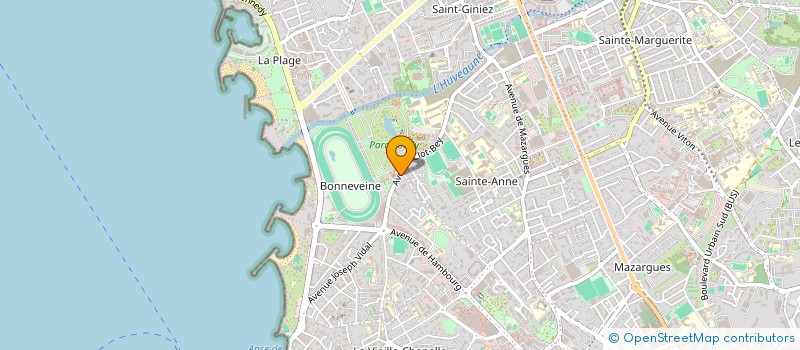 localisation de l'entreprise EAUX CRISTALLINES à MARSEILLE