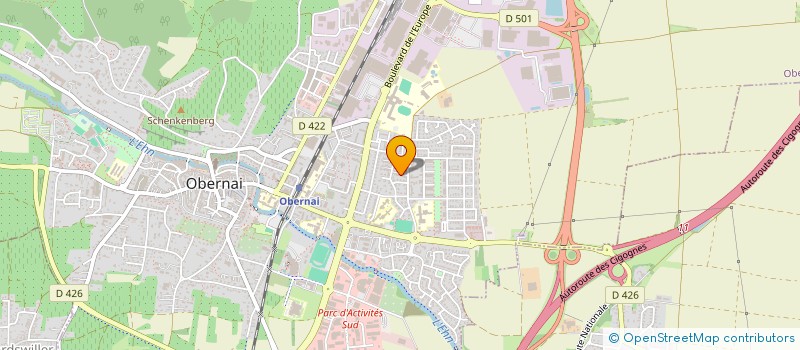 localisation de l'entreprise EAUX ET AUTOMATISMES à OBERNAI