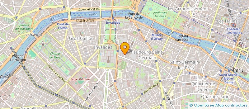 localisation de l'entreprise EAUX FOLLES à PARIS
