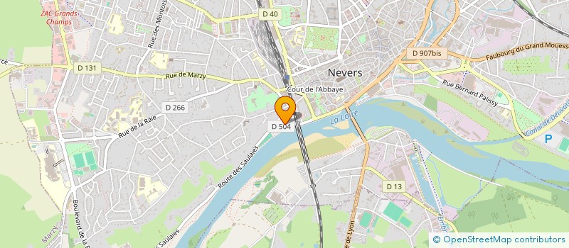 localisation de l'entreprise EAUX MELEES RANDONNEES à NEVERS