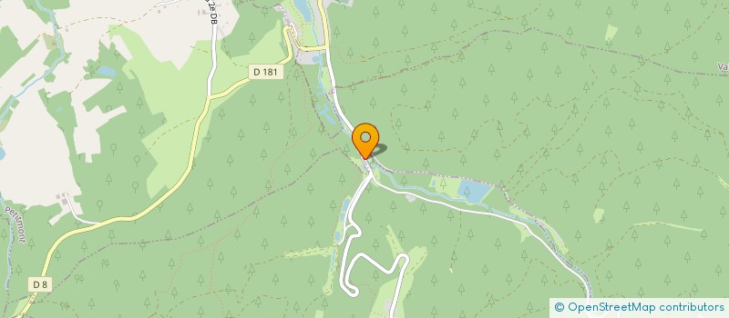 localisation de l'entreprise EAUX SOURCES à SAINT-SAUVEUR