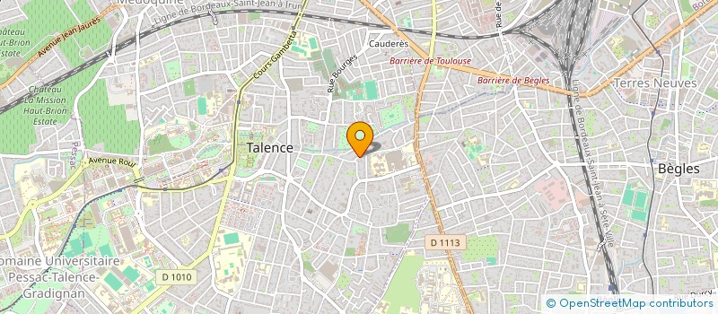 localisation de l'entreprise EAUX ZONES ENVIRONNEMENT à ARCACHON