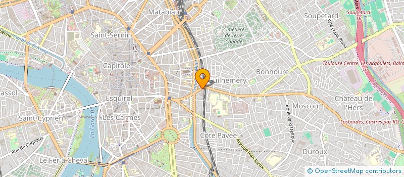 localisation de l'entreprise EAVEN1 à TOULOUSE