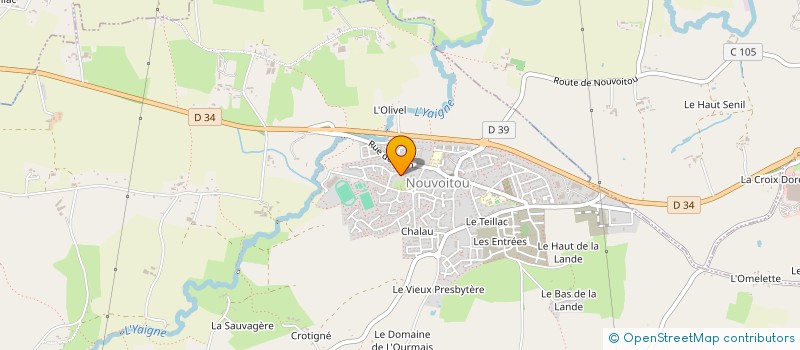 localisation de l'entreprise EAX CONSULTING à NOUVOITOU