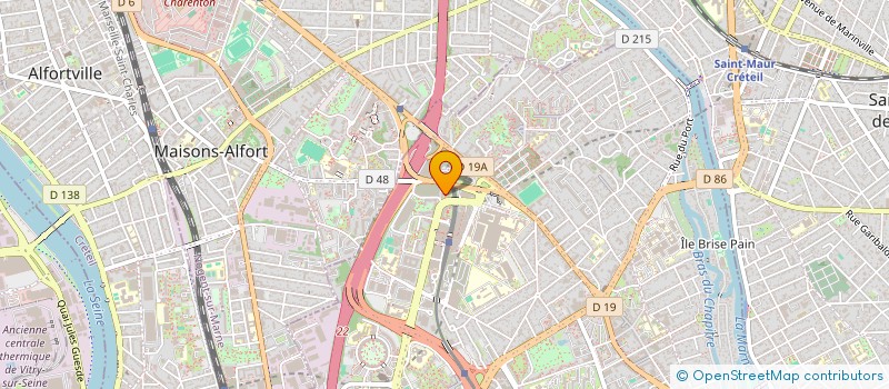 localisation de l'entreprise EAZM à CRETEIL