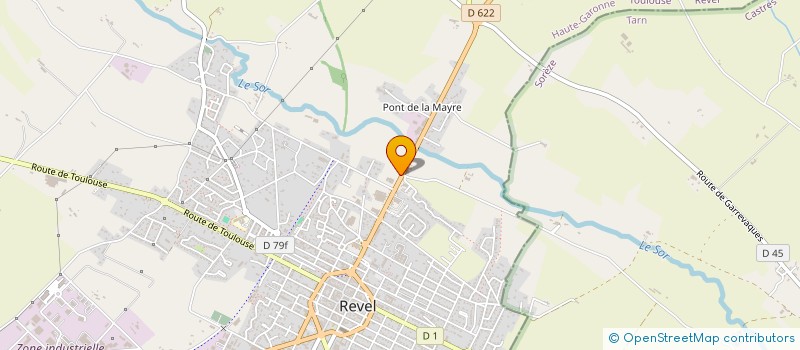 localisation de l'entreprise EAZYWHEELS  REVEL