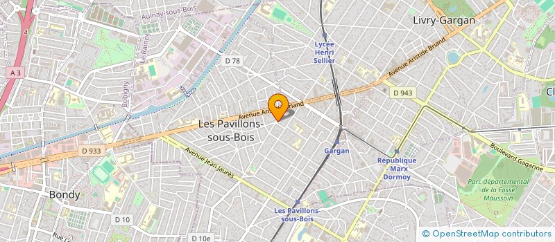 localisation de l'entreprise EB 26 à LES PAVILLONS-SOUS-BOIS
