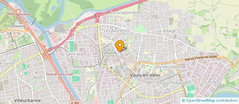 localisation de l'entreprise EB CONSEILS à VAULX-EN-VELIN