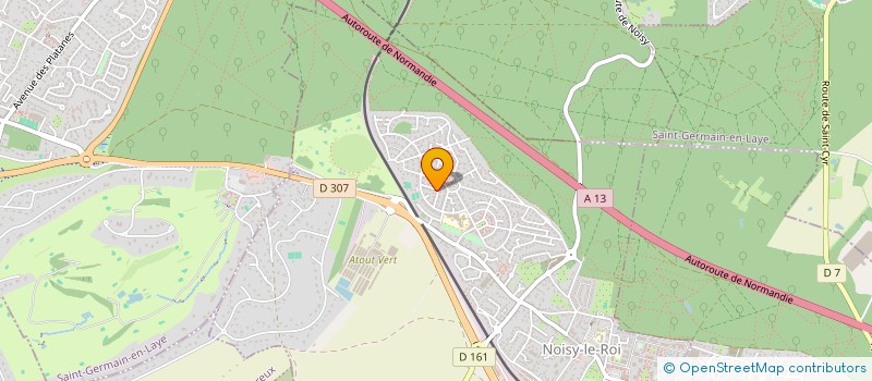 localisation de l'entreprise EB CONSULTING à NOISY-LE-ROI