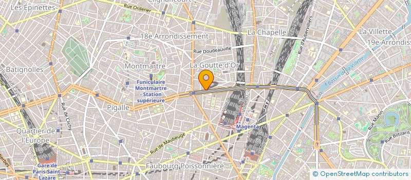 localisation de l'entreprise EB DISTRIBUTION  PARIS