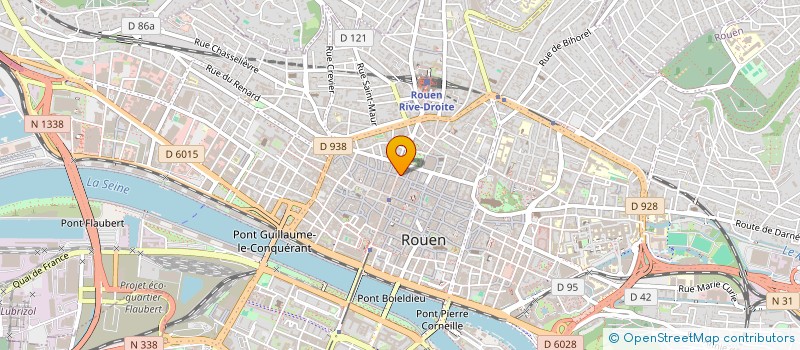 localisation de l'entreprise EB ET CIBE  ROUEN