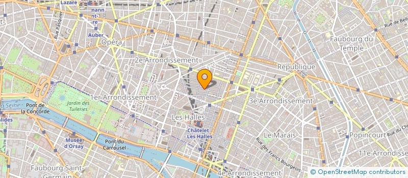 localisation de l'entreprise EB ETANCHEITE à PARIS