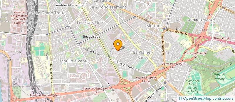 localisation de l'entreprise EB EVENT'S  LYON