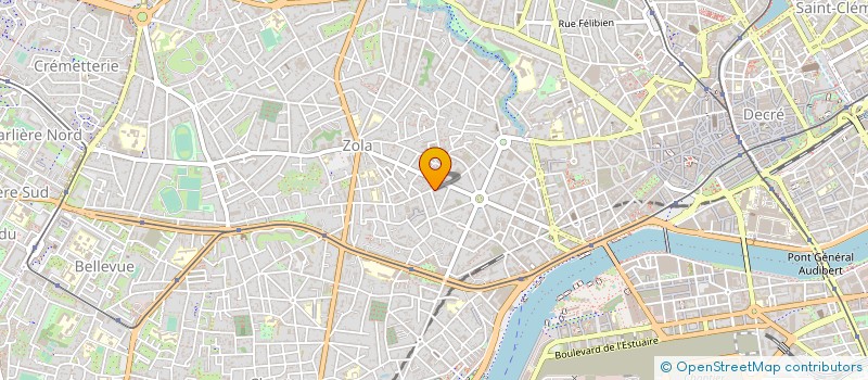 localisation de l'entreprise EB IMMO  NANTES