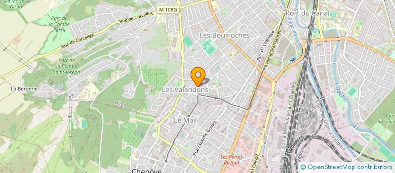 localisation de l'entreprise EB INVEST à DIJON